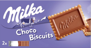 Milka Choco Biscuits Galletas con Chocolate con Leche de los Alpes 150g