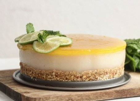 tarta de limón sin frutos secos