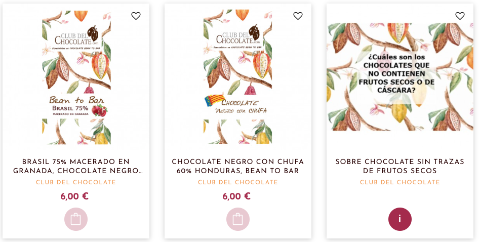 donde comprar chocolate sin trazas de frutos secos